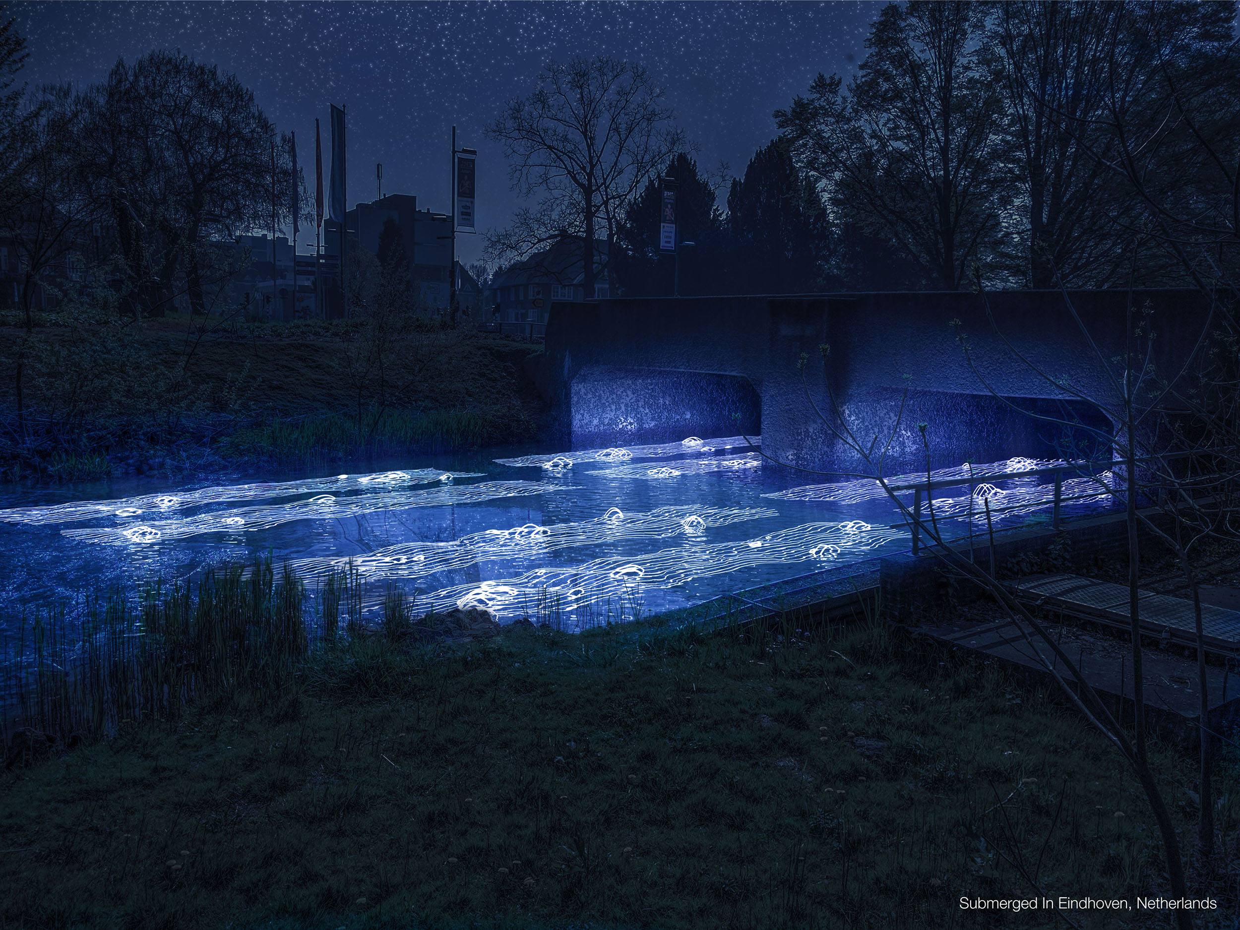 Submerged Light Installation Visualization