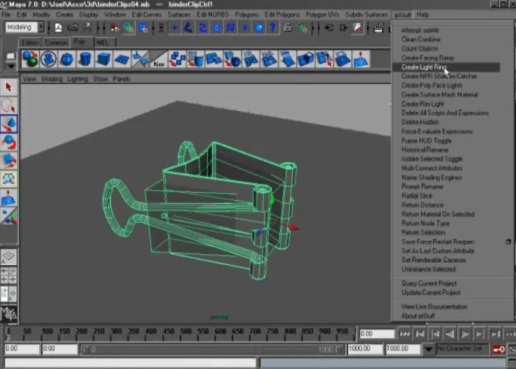 Early Scripting Reel