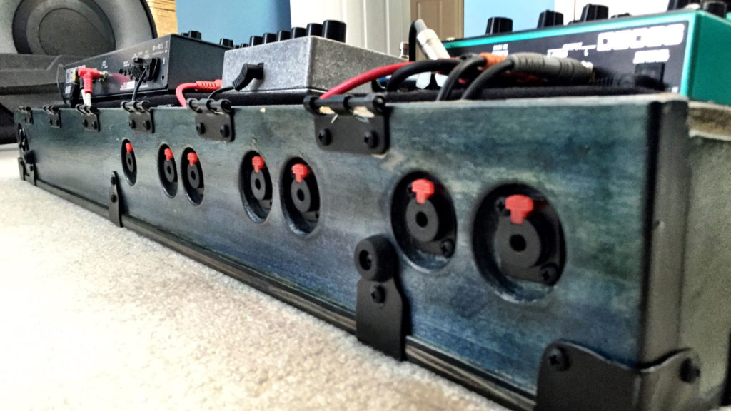 Handmade Instrument Pedal Board